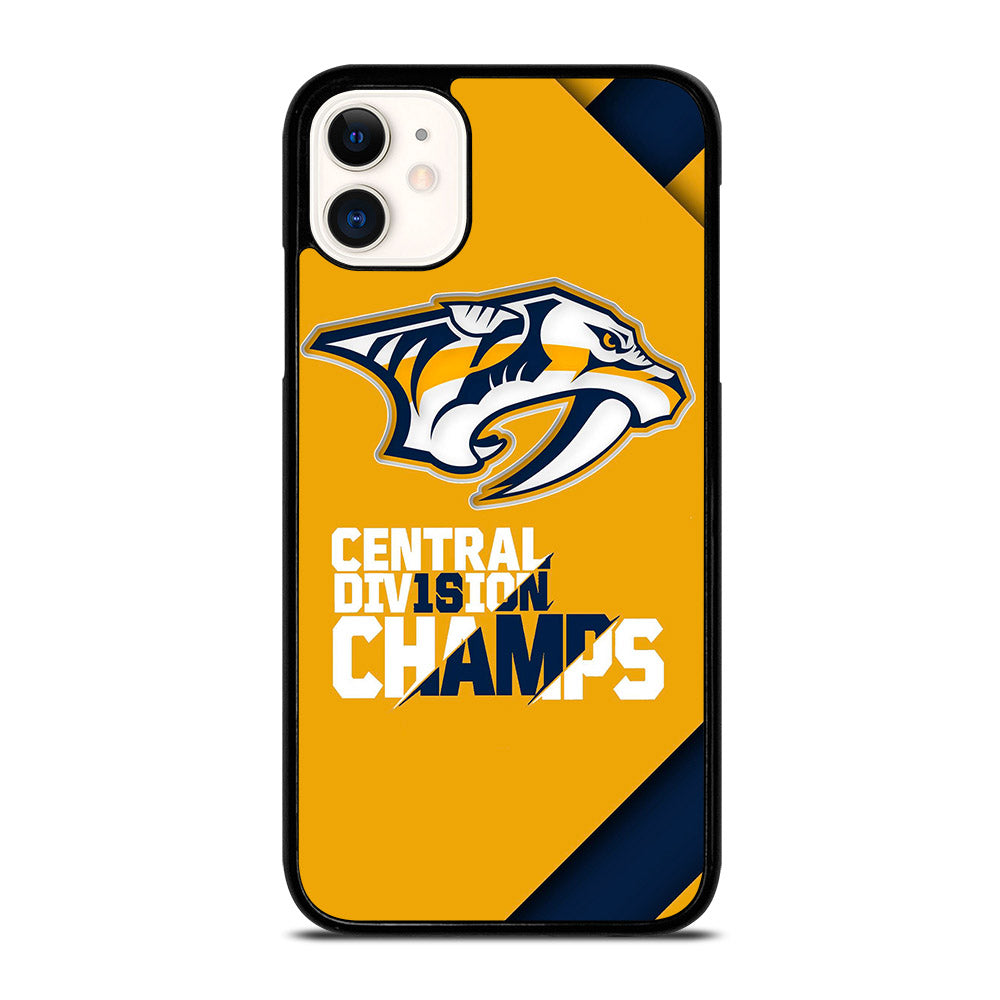 NASHVILLE PREDATORS LOGO HOCKEY 1 iPhone 11 Case Cover