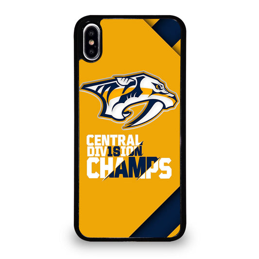NASHVILLE PREDATORS LOGO HOCKEY 1 iPhone XS Max Case Cover