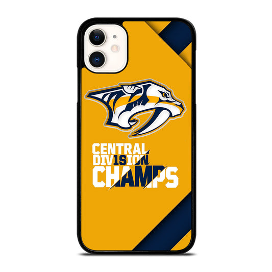 NASHVILLE PREDATORS NHL LOGO 1 iPhone 11 Case Cover