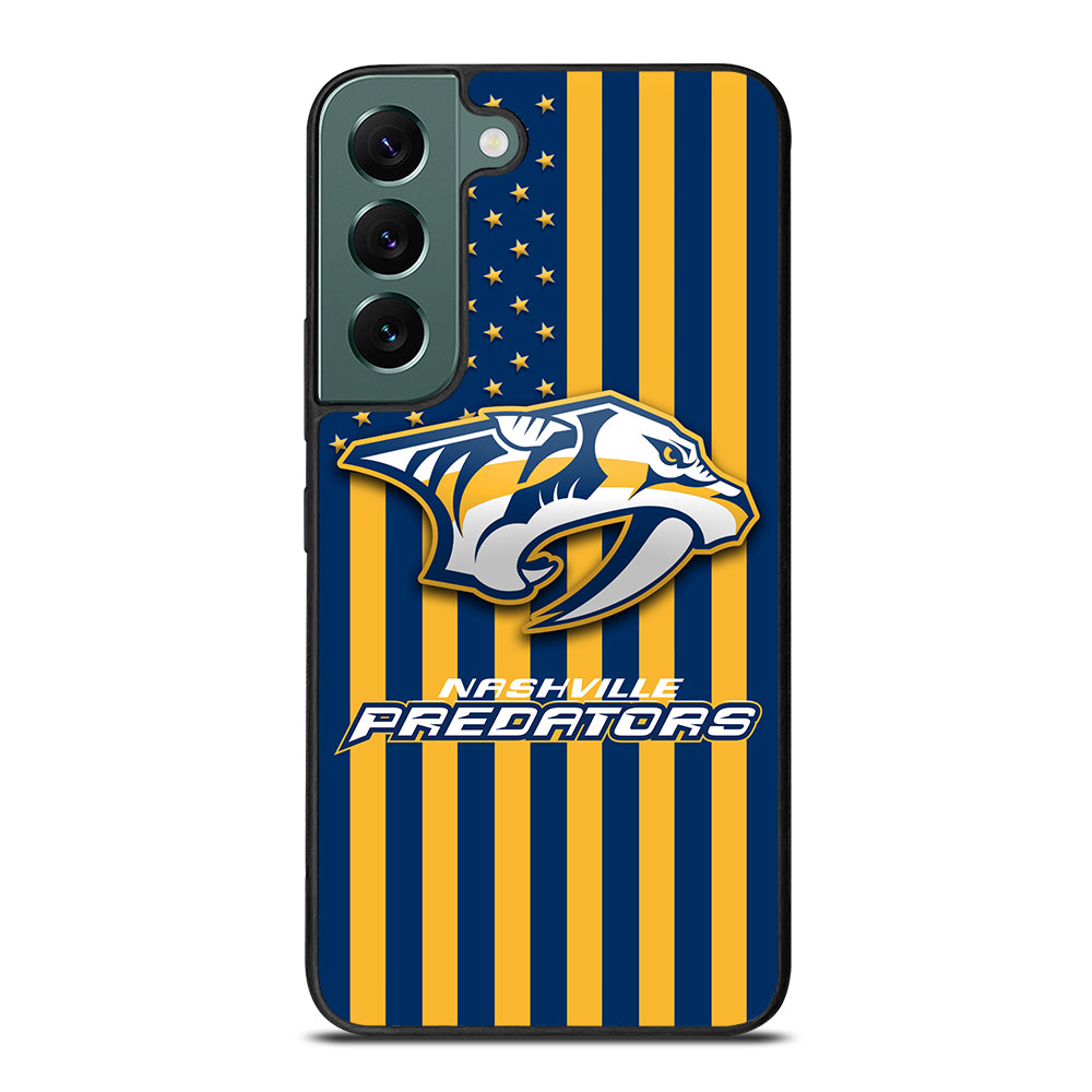 NASHVILLE PREDATORS NHL LOGO 3 Samsung Galaxy S22 Case Cover