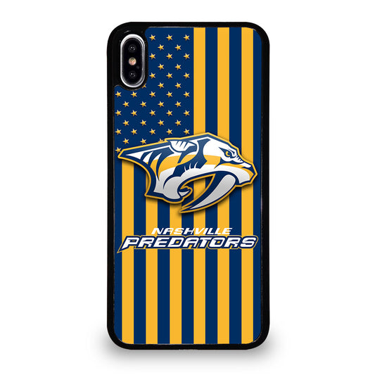 NASHVILLE PREDATORS NHL LOGO 3 iPhone XS Max Case Cover