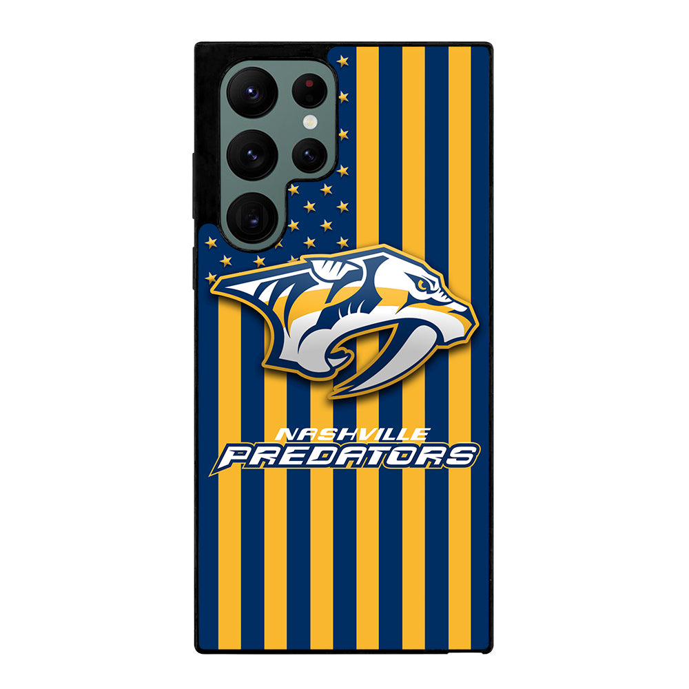 NASHVILLE PREDATORS NHL LOGO 3 Samsung Galaxy S22 Ultra Case Cover