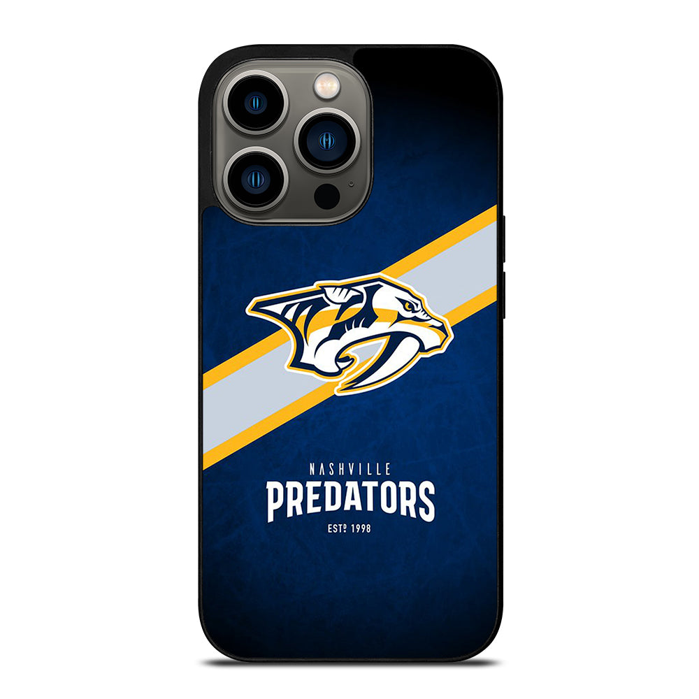 NASHVILLE PREDATORS HOCKEY iPhone 13 Pro Case Cover