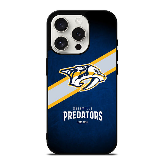NASHVILLE PREDATORS HOCKEY iPhone 15 Pro Case Cover
