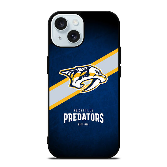 NASHVILLE PREDATORS HOCKEY iPhone 15 Case Cover