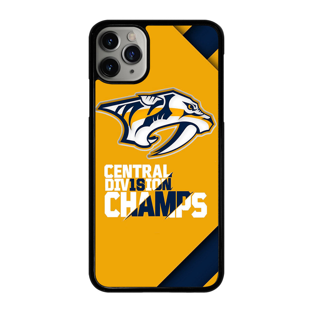 NASHVILLE PREDATORS LOGO HOCKEY 1 iPhone 11 Pro Max Case Cover