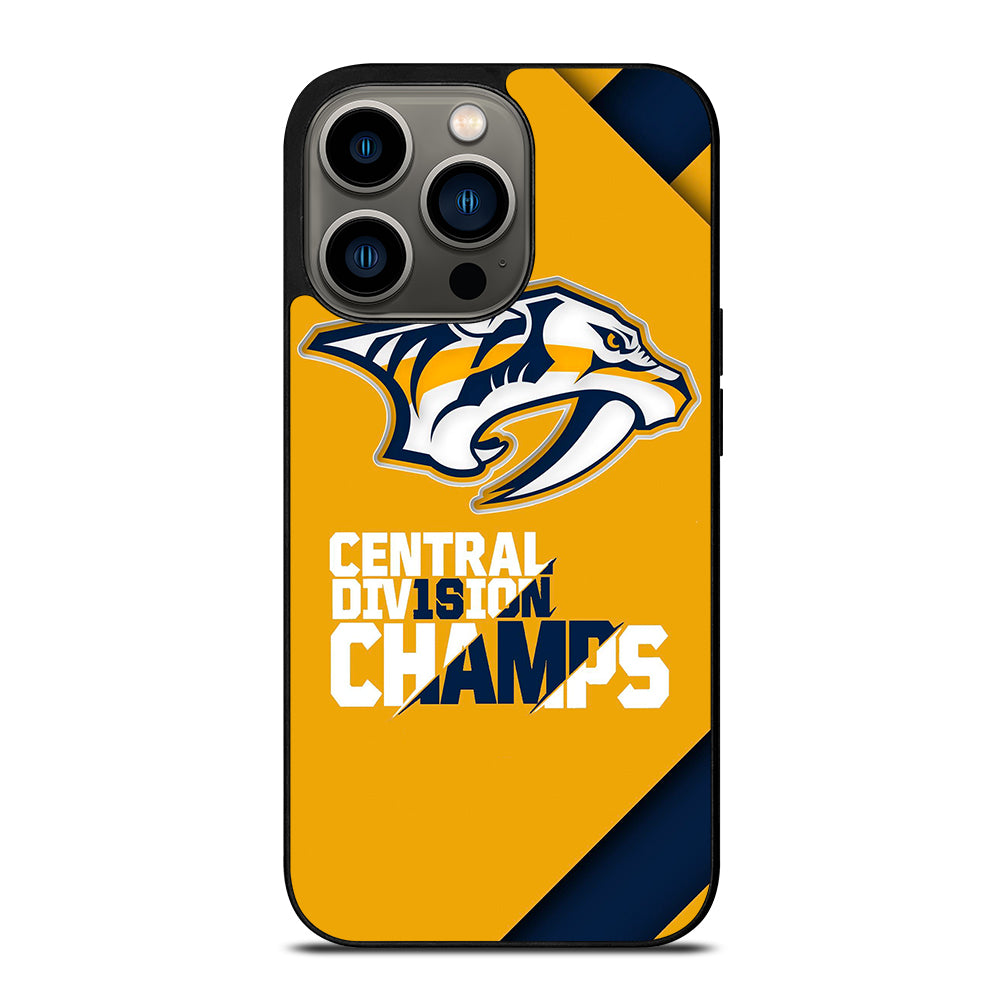 NASHVILLE PREDATORS LOGO HOCKEY 1 iPhone 13 Pro Case Cover