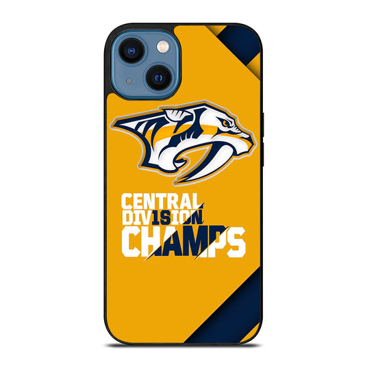 NASHVILLE PREDATORS LOGO HOCKEY 1 iPhone 14 Case Cover