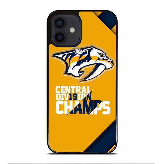 NASHVILLE PREDATORS LOGO HOCKEY 1 iPhone 12 Mini Case Cover