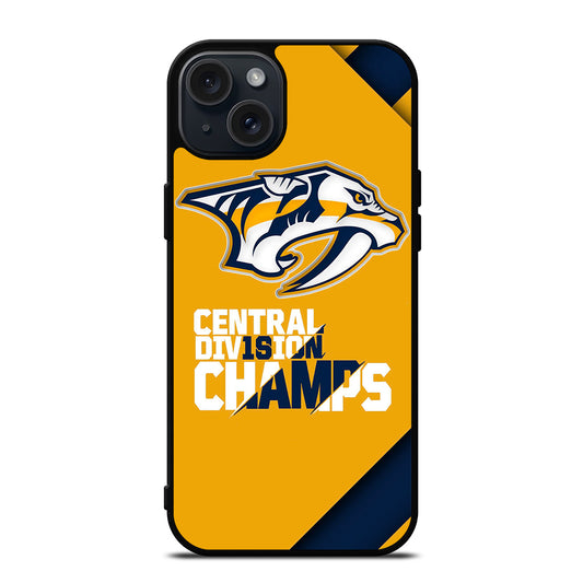 NASHVILLE PREDATORS LOGO HOCKEY 1 iPhone 15 Plus Case Cover