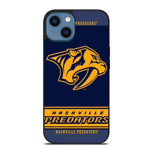 NASHVILLE PREDATORS LOGO HOCKEY 2 iPhone 14 Case Cover