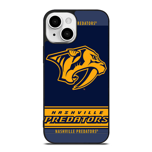 NASHVILLE PREDATORS LOGO HOCKEY 2 iPhone 13 Mini Case Cover