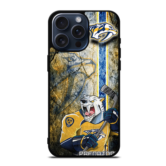 NASHVILLE PREDATORS MASCOT iPhone 15 Pro Max Case Cover