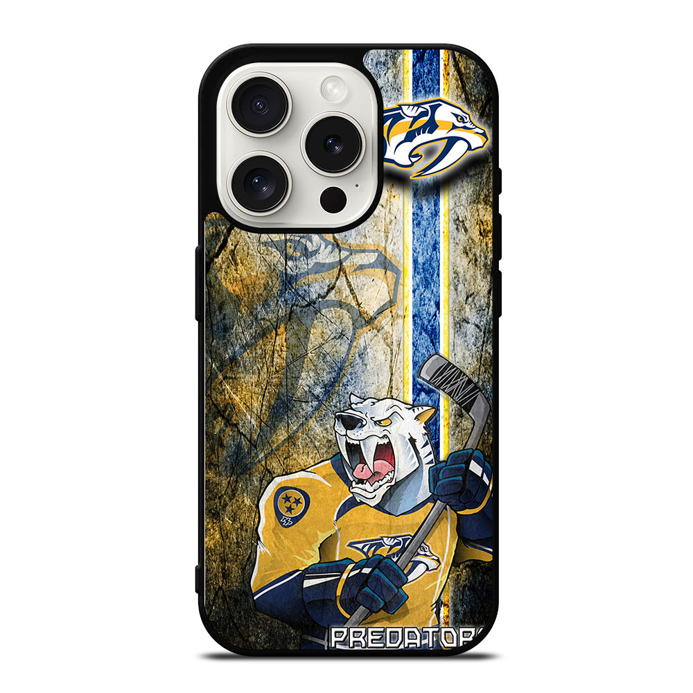 NASHVILLE PREDATORS MASCOT iPhone 15 Pro Case Cover