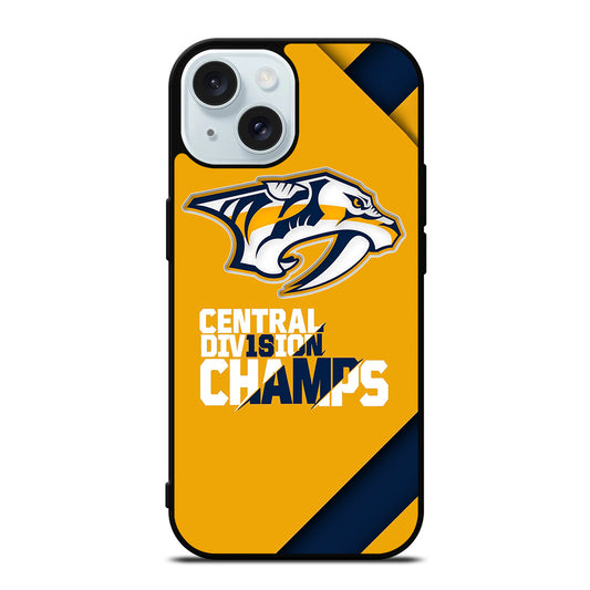 NASHVILLE PREDATORS NHL LOGO 1 iPhone 15 Case Cover