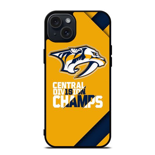 NASHVILLE PREDATORS NHL LOGO 1 iPhone 15 Plus Case Cover