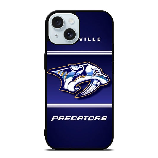 NASHVILLE PREDATORS NHL LOGO 2 iPhone 15 Case Cover