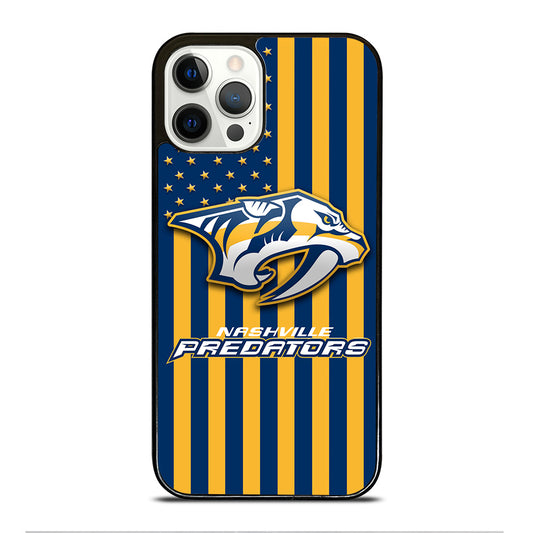 NASHVILLE PREDATORS NHL LOGO 3 iPhone 12 Pro Case Cover