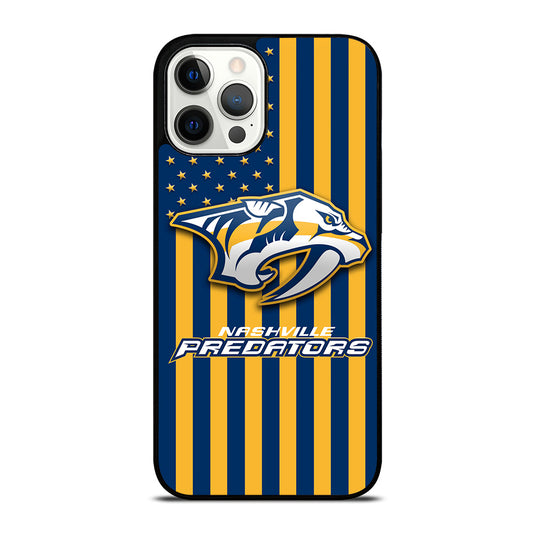 NASHVILLE PREDATORS NHL LOGO 3 iPhone 12 Pro Max Case Cover