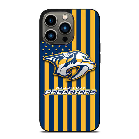 NASHVILLE PREDATORS NHL LOGO 3 iPhone 13 Pro Case Cover