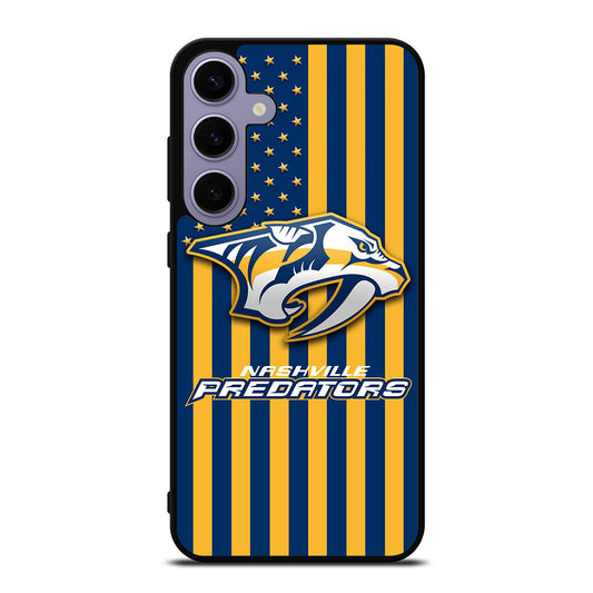 NASHVILLE PREDATORS NHL LOGO 3 Samsung Galaxy S24 Plus Case Cover