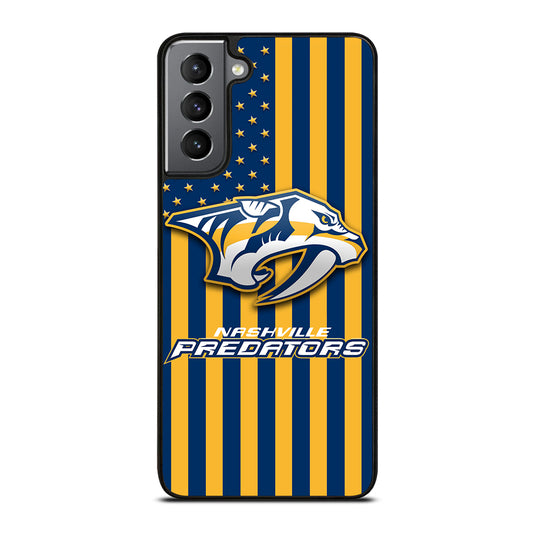 NASHVILLE PREDATORS NHL LOGO 3 Samsung Galaxy S21 Plus Case Cover