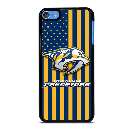NASHVILLE PREDATORS NHL LOGO 3 iPod Touch 7 Case Cover