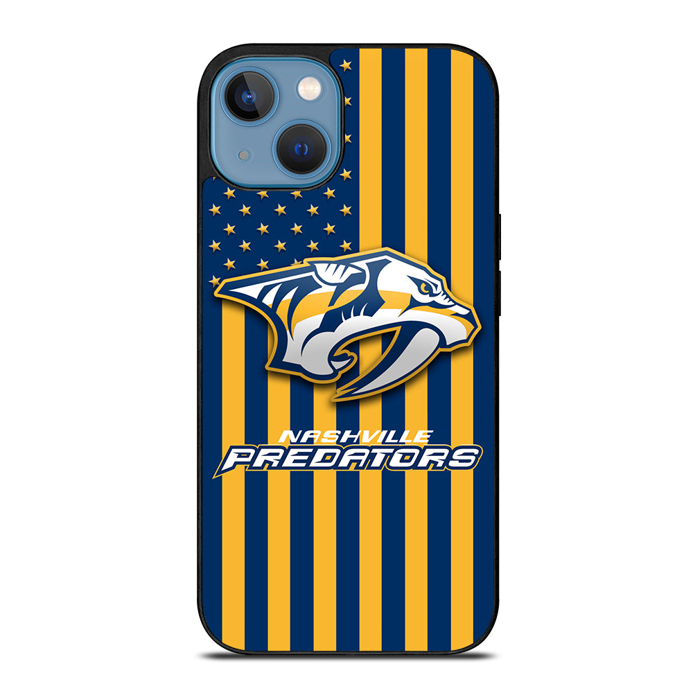 NASHVILLE PREDATORS NHL LOGO 3 iPhone 13 Case Cover