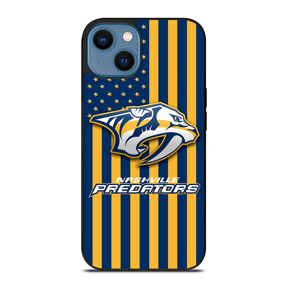 NASHVILLE PREDATORS NHL LOGO 3 iPhone 14 Case Cover