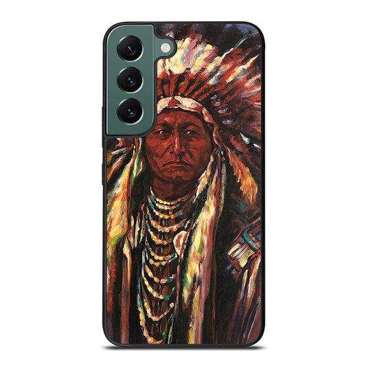 NATIVE AMERICAN PEOPLE ART 2 Samsung Galaxy S22 Case Cover