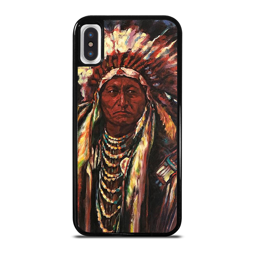 NATIVE AMERICAN PEOPLE ART 2 iPhone X / XS Case Cover