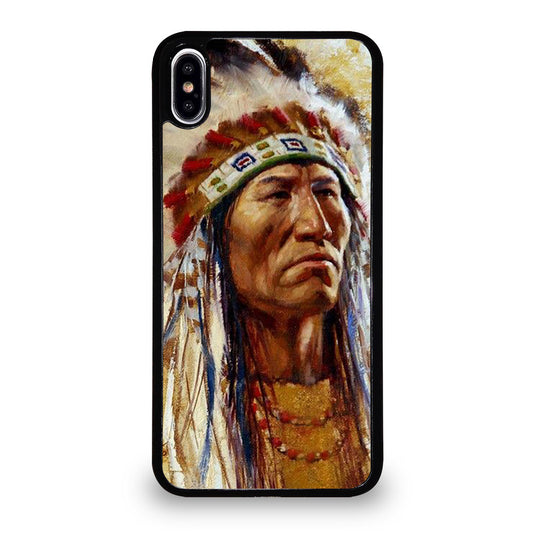 NATIVE AMERICAN PEOPLE ART iPhone XS Max Case Cover