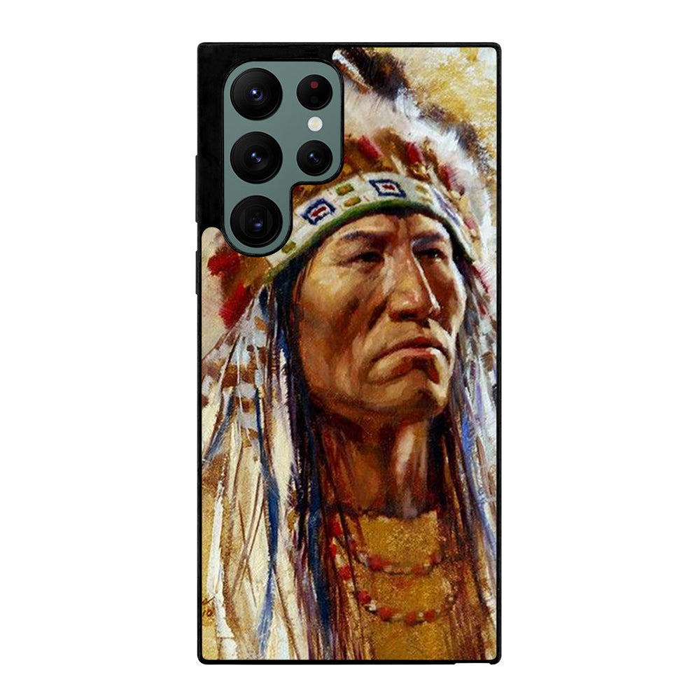 NATIVE AMERICAN PEOPLE ART Samsung Galaxy S22 Ultra Case Cover