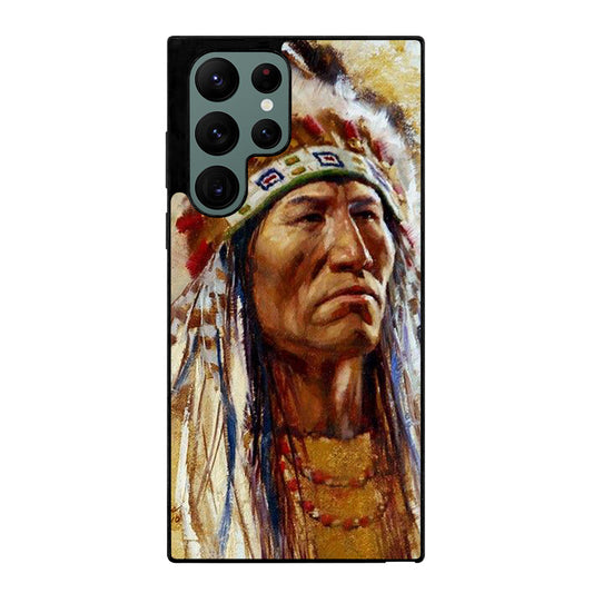 NATIVE AMERICAN PEOPLE ART Samsung Galaxy S22 Ultra Case Cover
