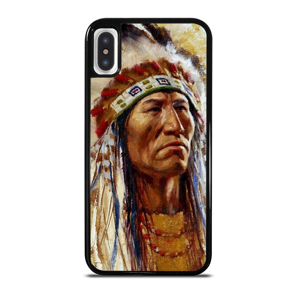 NATIVE AMERICAN PEOPLE ART iPhone X / XS Case Cover