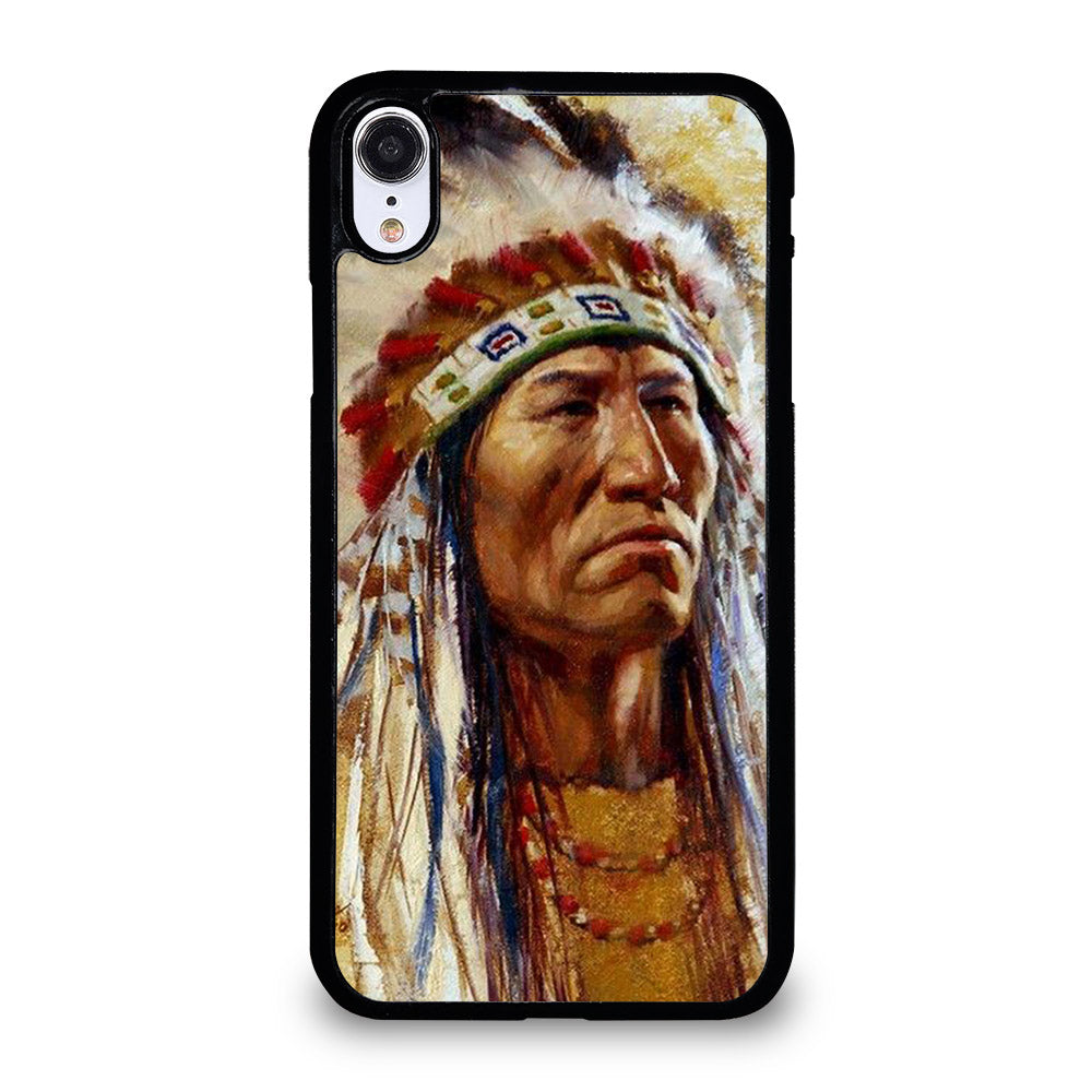 NATIVE AMERICAN PEOPLE ART iPhone XR Case Cover