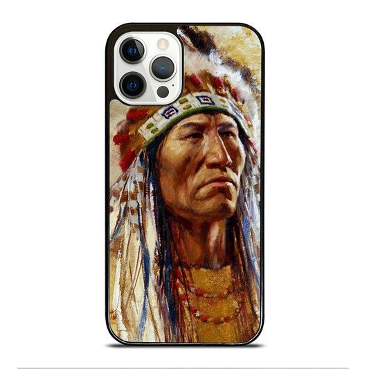 NATIVE AMERICAN PEOPLE ART iPhone 12 Pro Case Cover