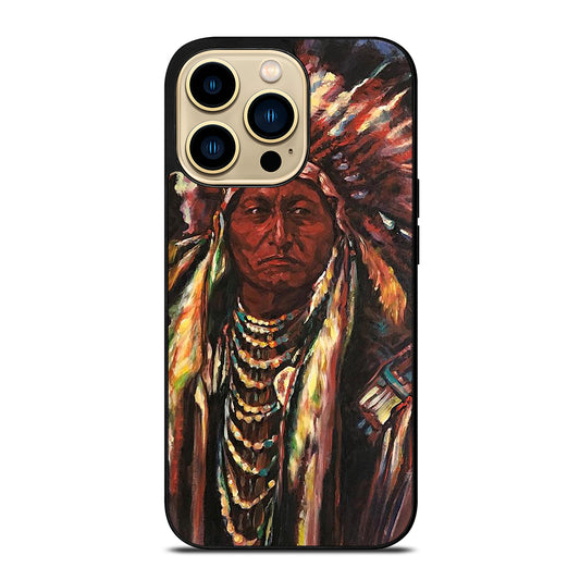 NATIVE AMERICAN PEOPLE ART 2 iPhone 14 Pro Max Case Cover