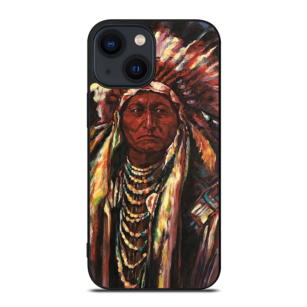 NATIVE AMERICAN PEOPLE ART 2 iPhone 14 Plus Case Cover