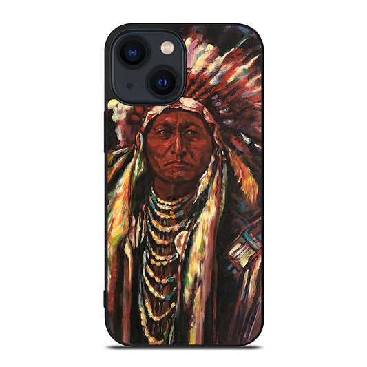 NATIVE AMERICAN PEOPLE ART 2 iPhone 14 Plus Case Cover