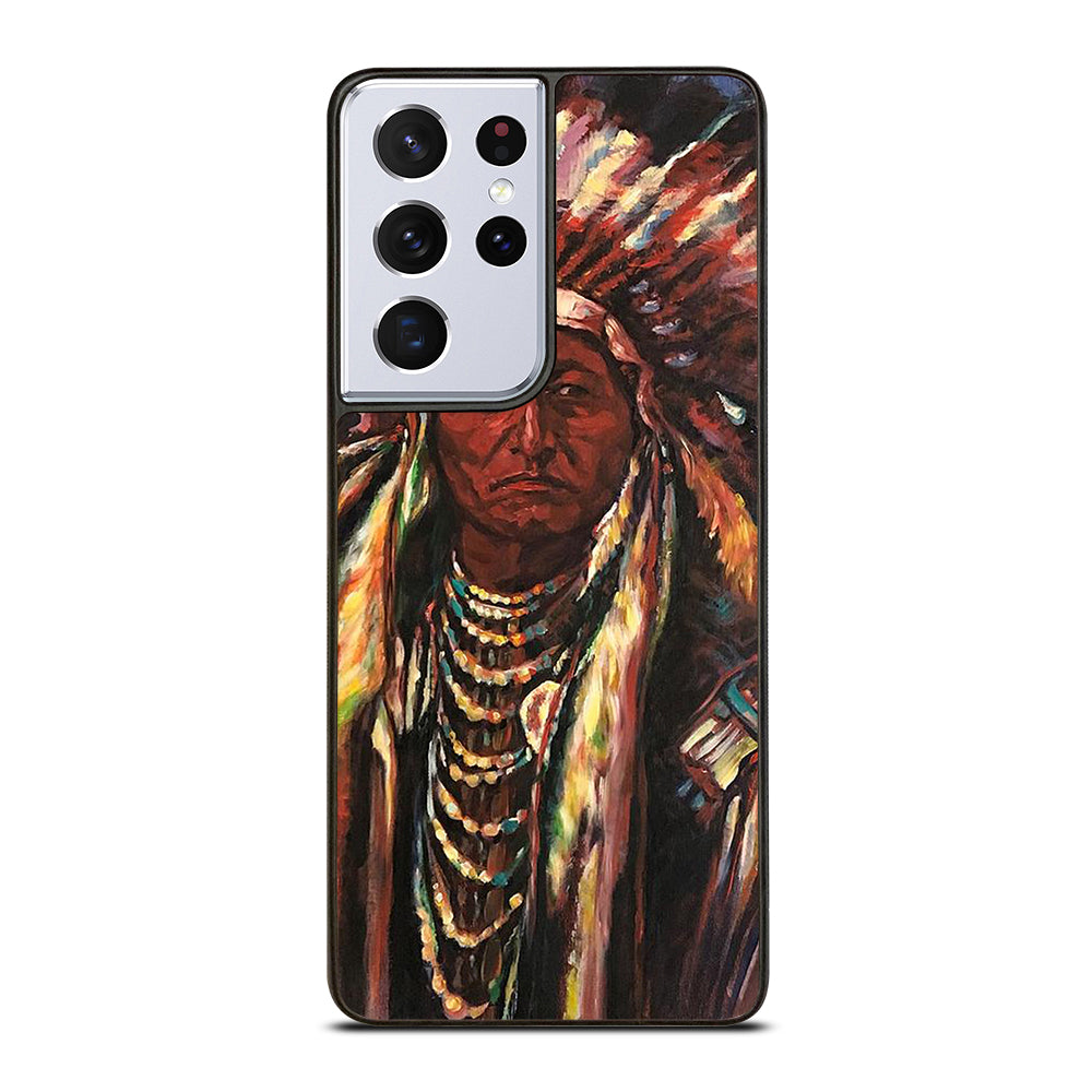 NATIVE AMERICAN PEOPLE ART 2 Samsung Galaxy S21 Ultra Case Cover