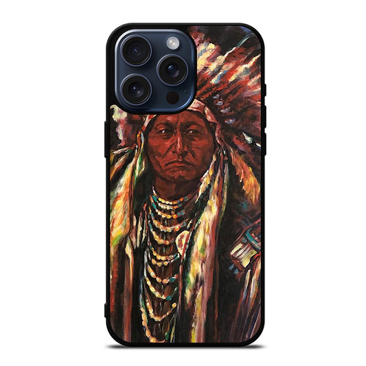 NATIVE AMERICAN PEOPLE ART 2 iPhone 15 Pro Max Case Cover