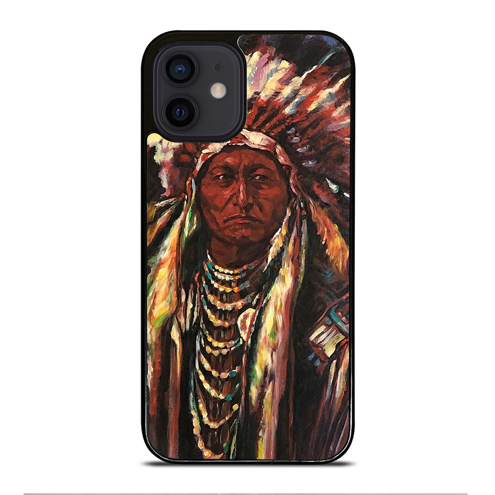 NATIVE AMERICAN PEOPLE ART 2 iPhone 12 Mini Case Cover