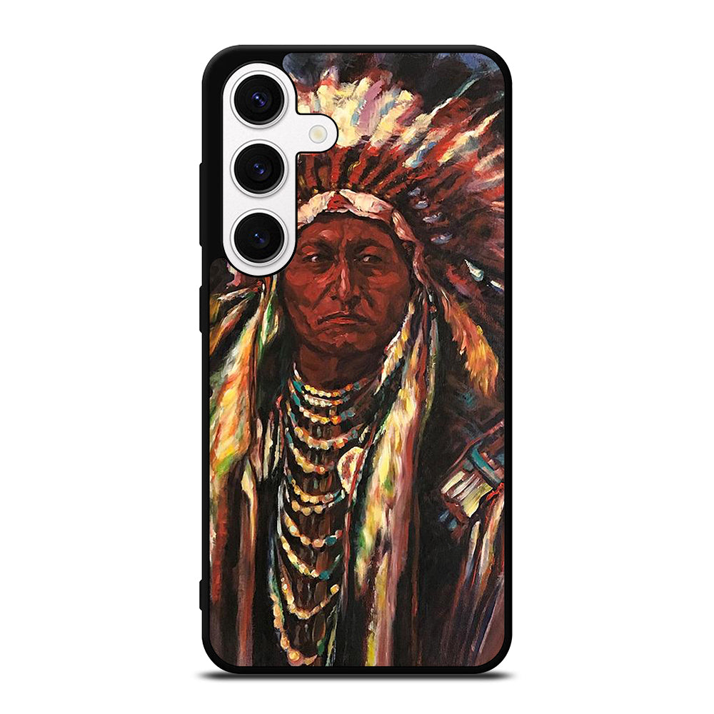 NATIVE AMERICAN PEOPLE ART 2 Samsung Galaxy S24 Case Cover