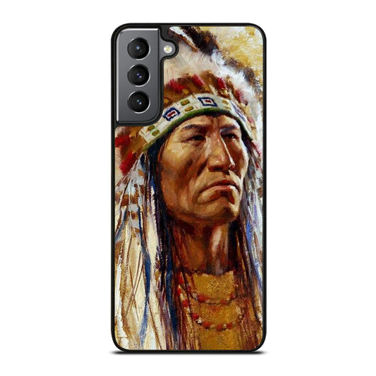 NATIVE AMERICAN PEOPLE ART Samsung Galaxy S21 Plus Case Cover