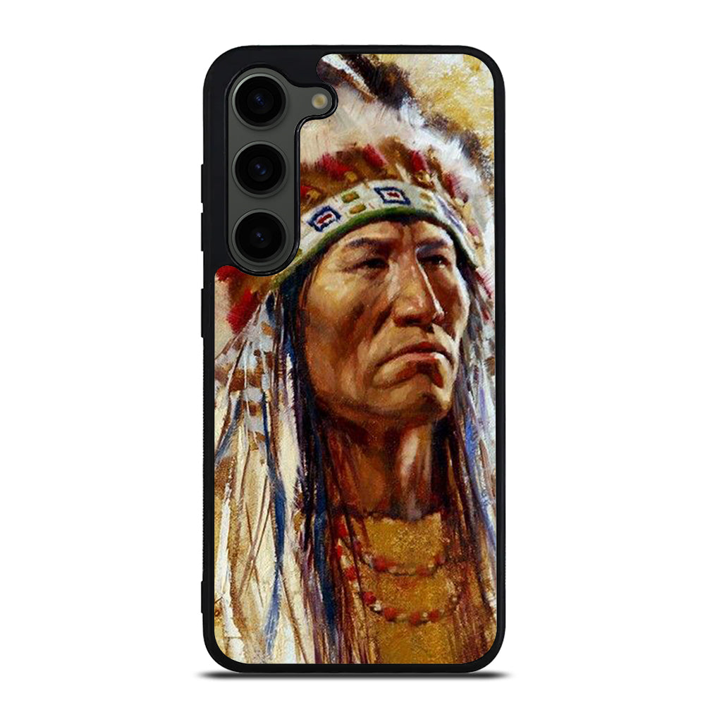 NATIVE AMERICAN PEOPLE ART Samsung Galaxy S23 Plus Case Cover