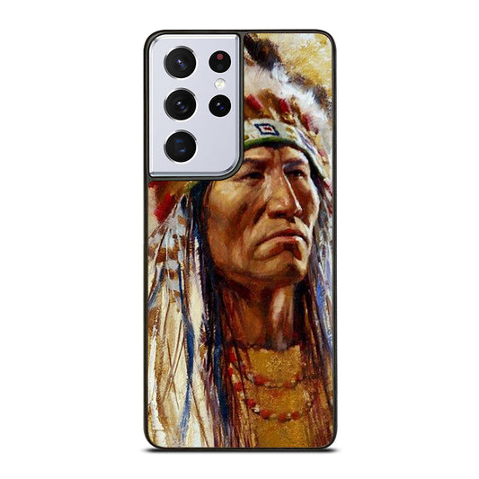 NATIVE AMERICAN PEOPLE ART Samsung Galaxy S21 Ultra Case Cover