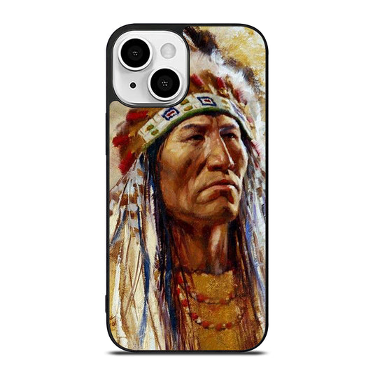 NATIVE AMERICAN PEOPLE ART iPhone 13 Mini Case Cover