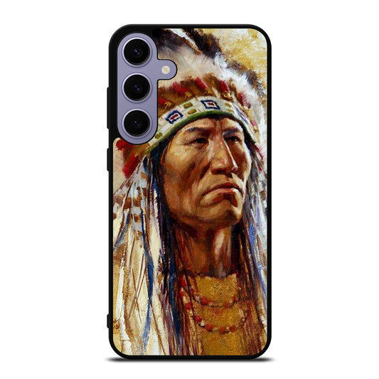NATIVE AMERICAN PEOPLE ART Samsung Galaxy S24 Plus Case Cover