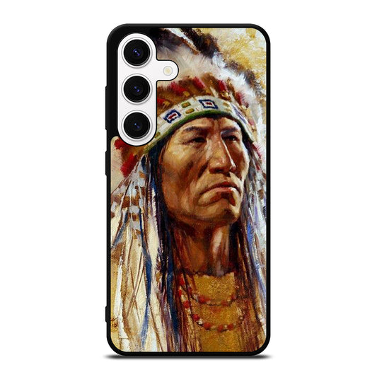 NATIVE AMERICAN PEOPLE ART Samsung Galaxy S24 Case Cover